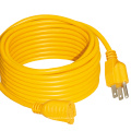 Cable de extensión eléctrica de calibre 2 &#39;14 cable de alimentación de 3 puntas en/al aire libre stjw ul